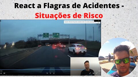 React Flagras Acidentes - Situações de Risco (Instrutor Automotivo Alerta)