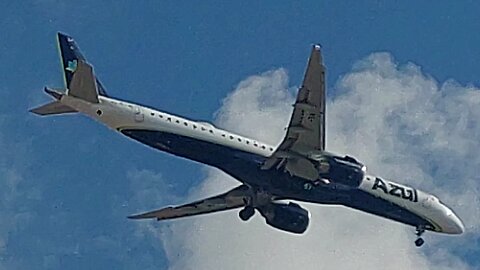 Embraer 195 E2 PS-AEV coming from Belém do Pará to Fortaleza