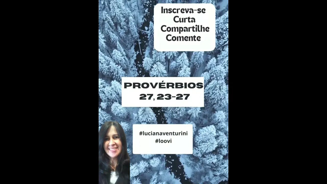 Provérbios 27, 23-27 Previdência pastoril #lucianaventurini #loovi #shorts