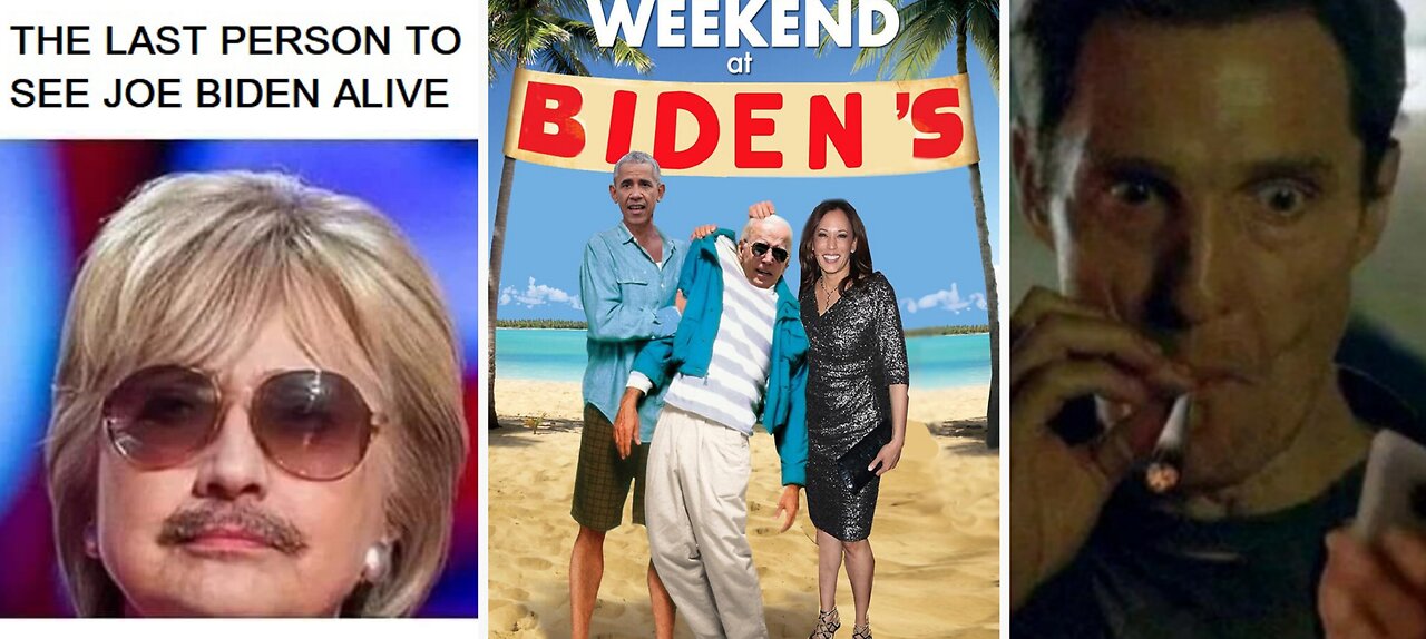 Is Joe Biden Tired Or Spending His Weekend At Bernie's?