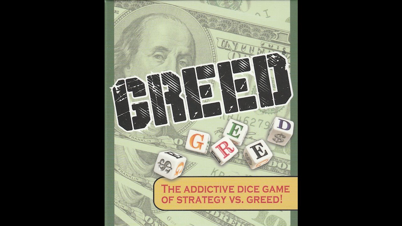 Greed Dice Game (2018, Great American Greed Co. Inc.) -- What's Inside