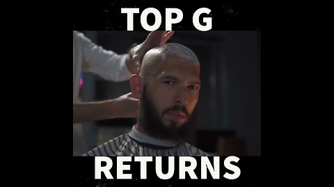 Top g is back! I Andrew Tate bold transformation