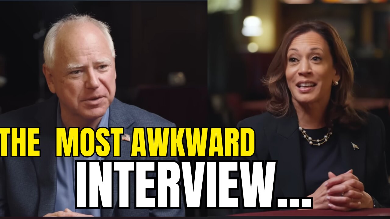 Kamala harris Sits Down With Tim Walzs For An Interview For The Ages