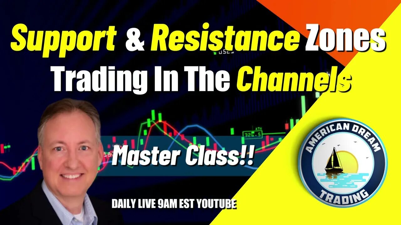 Maximizing Profit- How To Use Support & Resistance Zones To Trade In Channels (Master Class)