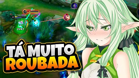 NUNCA PENSEI QUE IA VER ELA ENTRANDO PRO META BAN DESSE JEITO! | MOBILE LEGENDS