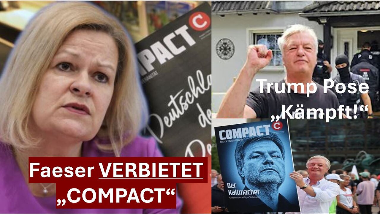 MACHT MISSBRAUCH von Faeser - Rücktritt nach Compact Verbot!