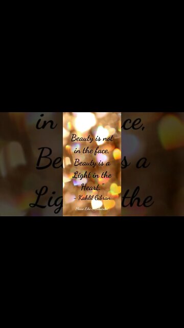 Beauty Is Not in the Face