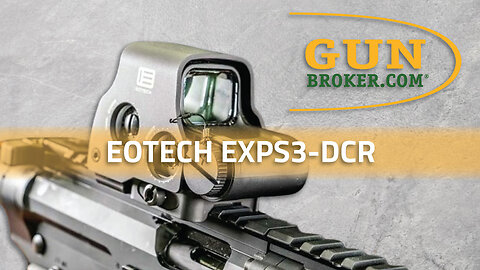 Features of EOTECH EXPS3 Holographic Sight With Danger Close Reticle (DCR) | GunBroker