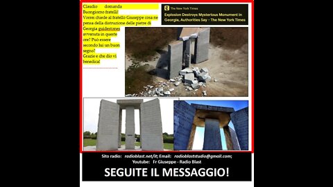 Il significato della distruzione delle Guidestones della Georgia!