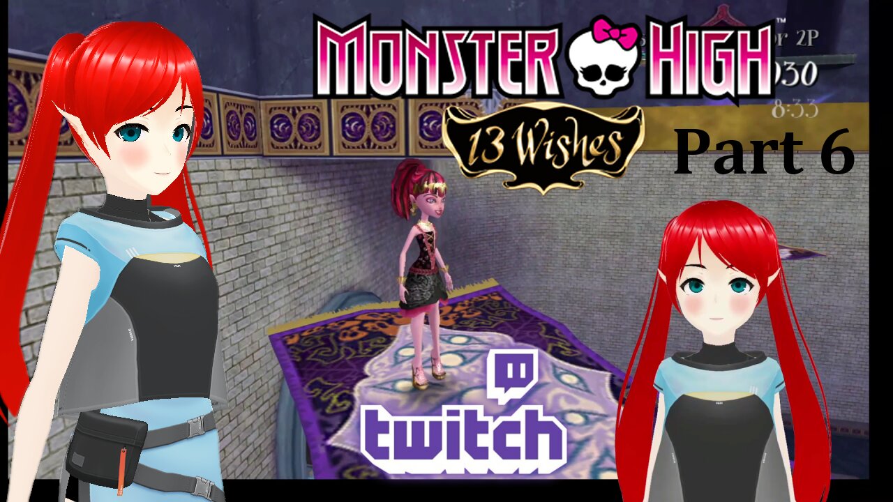 Monster High : 13 Wishes Part 6 ~ Wii Version ~ Candle Room.