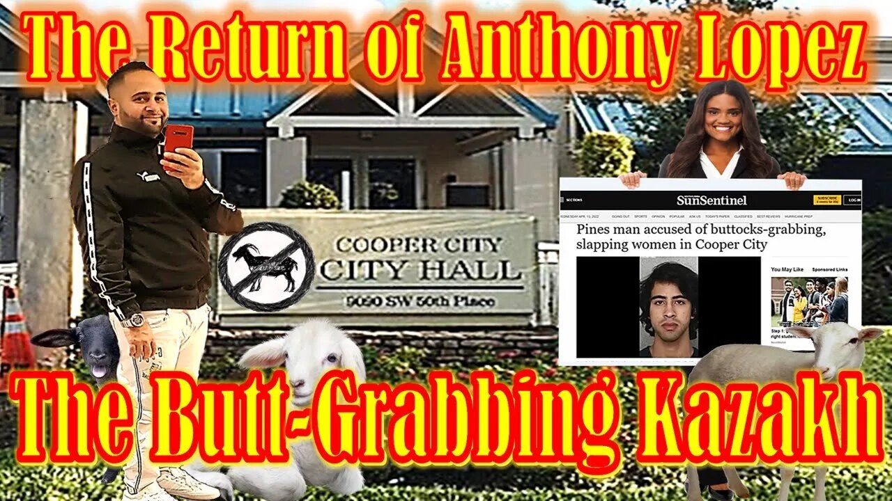 Frauditor GoatBoy AKA Anthony Lopez is he the Butt Grabber of Florida?