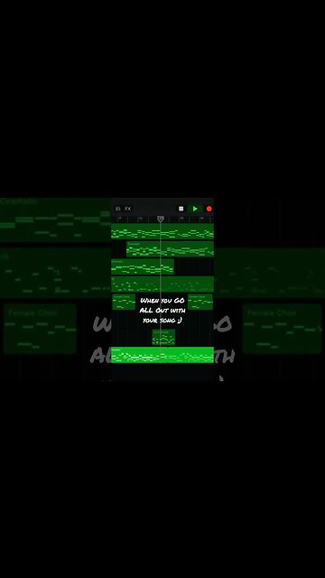 When You Go All Out With Your Song... #music #moviemusic #cinematicmusic