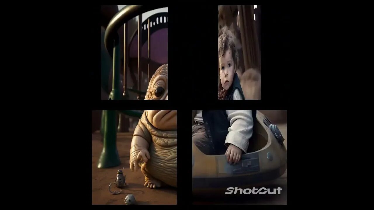 In A Playground Far Far Away..... Star Wars Babies!!!