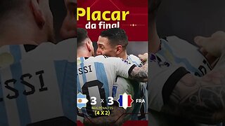 ⚽[É CAMPEÃO]⚽ - ARGENTINA CAMPEÃ DA COPA DO MUNDO #copadomundo #futebol