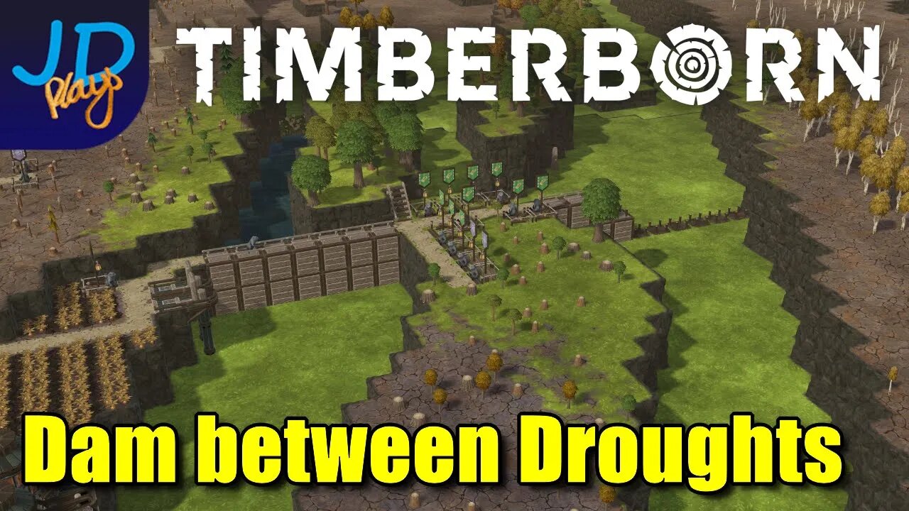 Dams between Droughts 🌲 Timberborn 🐻 Niagara Falls Custom Map 🌲 Ep3