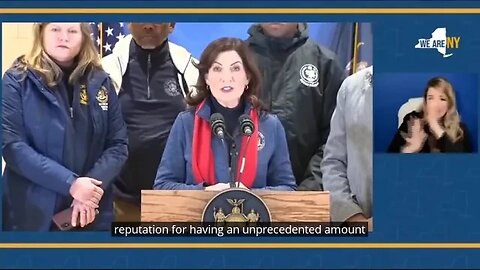 Gov. Hochul Blames 'Climate Change' For Blizzard of 2022