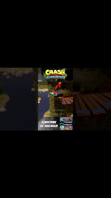 CLEAR GEM | TOAD VILLAGE | Parte 2/4 #shorts #crashbandicoot #ps5 #gaming #xbox #walkthrough