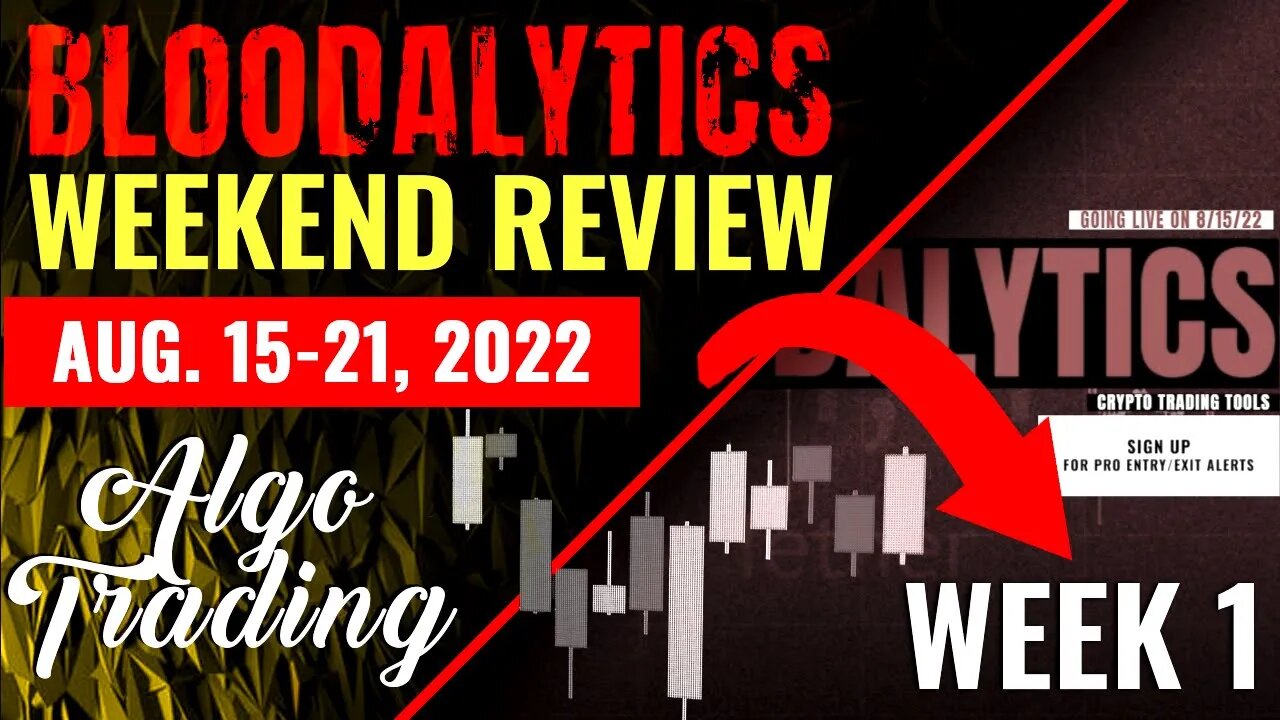 Bloodalytics Crypto Trading Signal Weekly Trading Results | Aug. 15-21