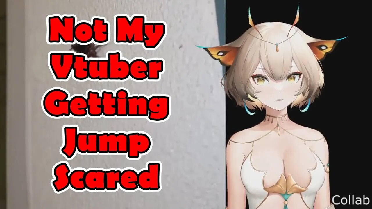 @YuzuVtuber - Not My Vtuber Getting Jump Scared #vtuber #clips