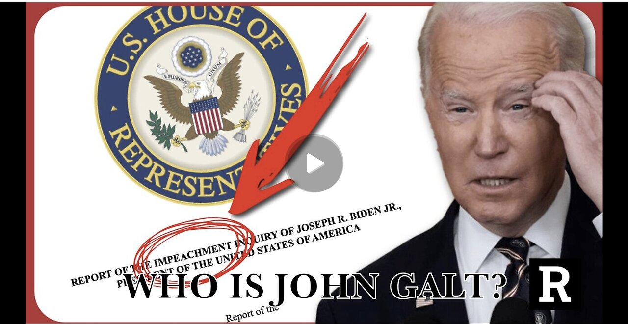 REDACTED W/ BREAKING! BIDEN COMMITTED IMPEACHABLE OFFENSES HOUSE FINDS. JGANON, SGANON