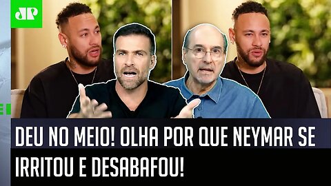 DEU POLÊMICA! "Gente, o Neymar FICOU BRAVO e DESABAFOU porque FALARAM que..." OLHA ESSE DEBATE!