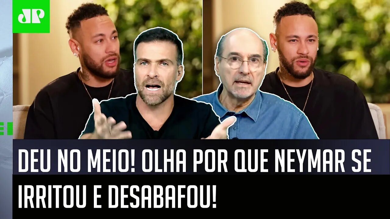 DEU POLÊMICA! "Gente, o Neymar FICOU BRAVO e DESABAFOU porque FALARAM que..." OLHA ESSE DEBATE!