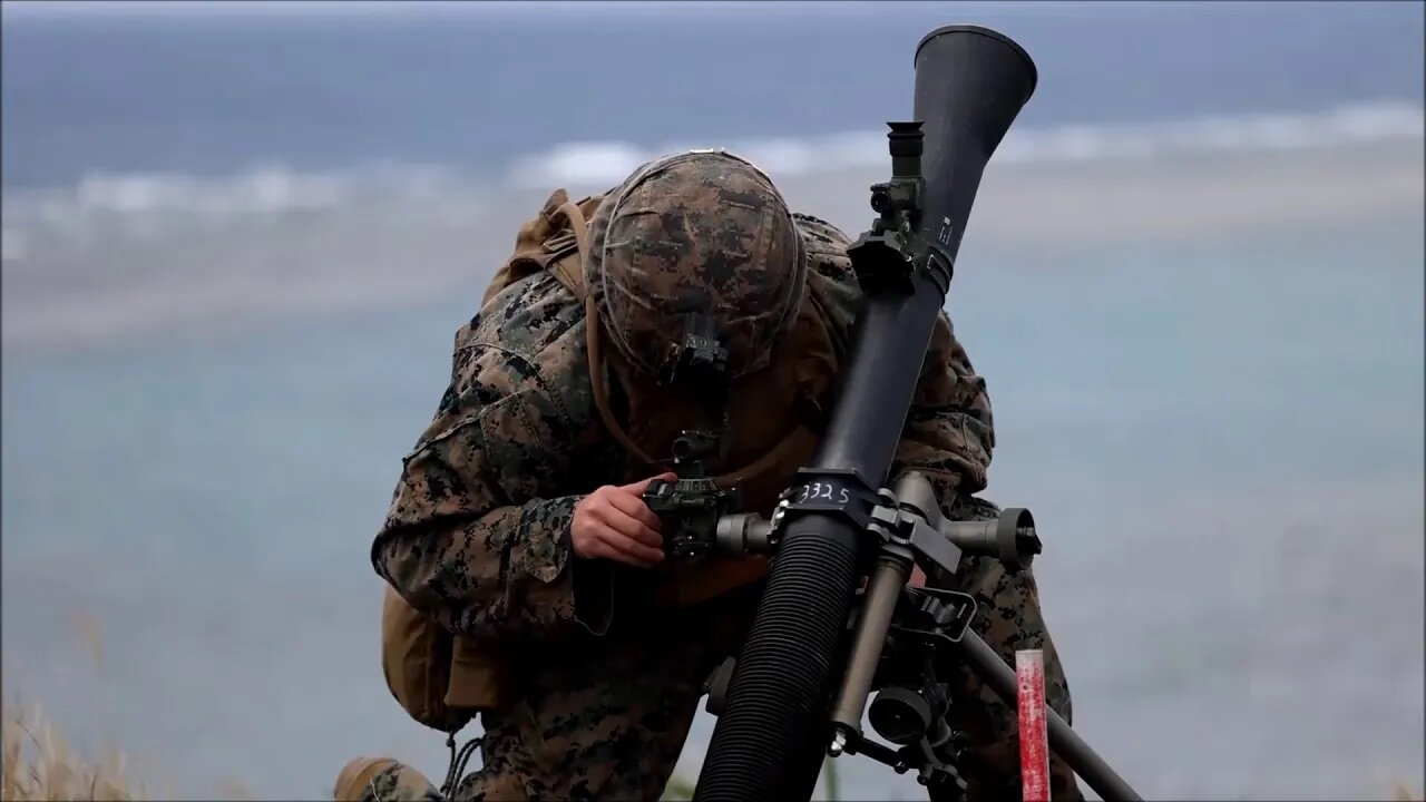 Marines Conduct Indirect Fire Missions - Jungle Warfare Exercise 22