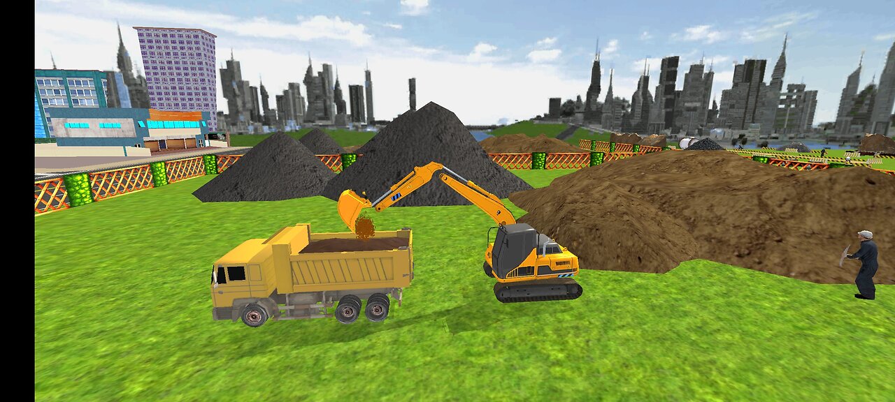 Simulation Game of indian truck