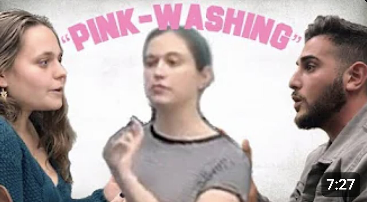 Anti-Israel Students Guilt of "Pink-Washing" at Columbia University