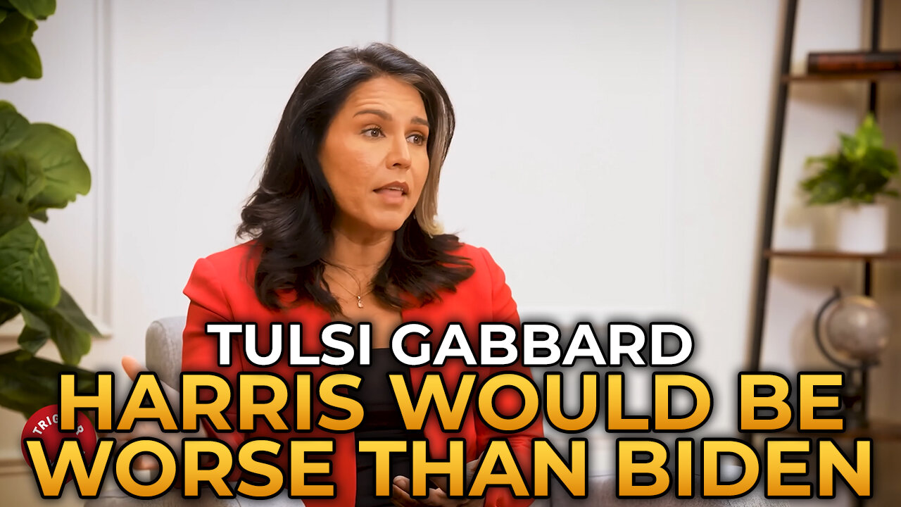 Tulsi Gabbard - Why Kamala Harris Would Be Worse Than Biden