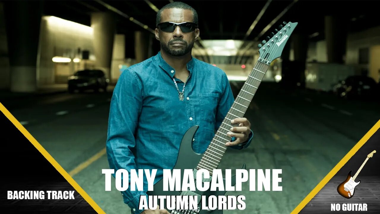 Tony Macalpine Autumn Lords Backing Track