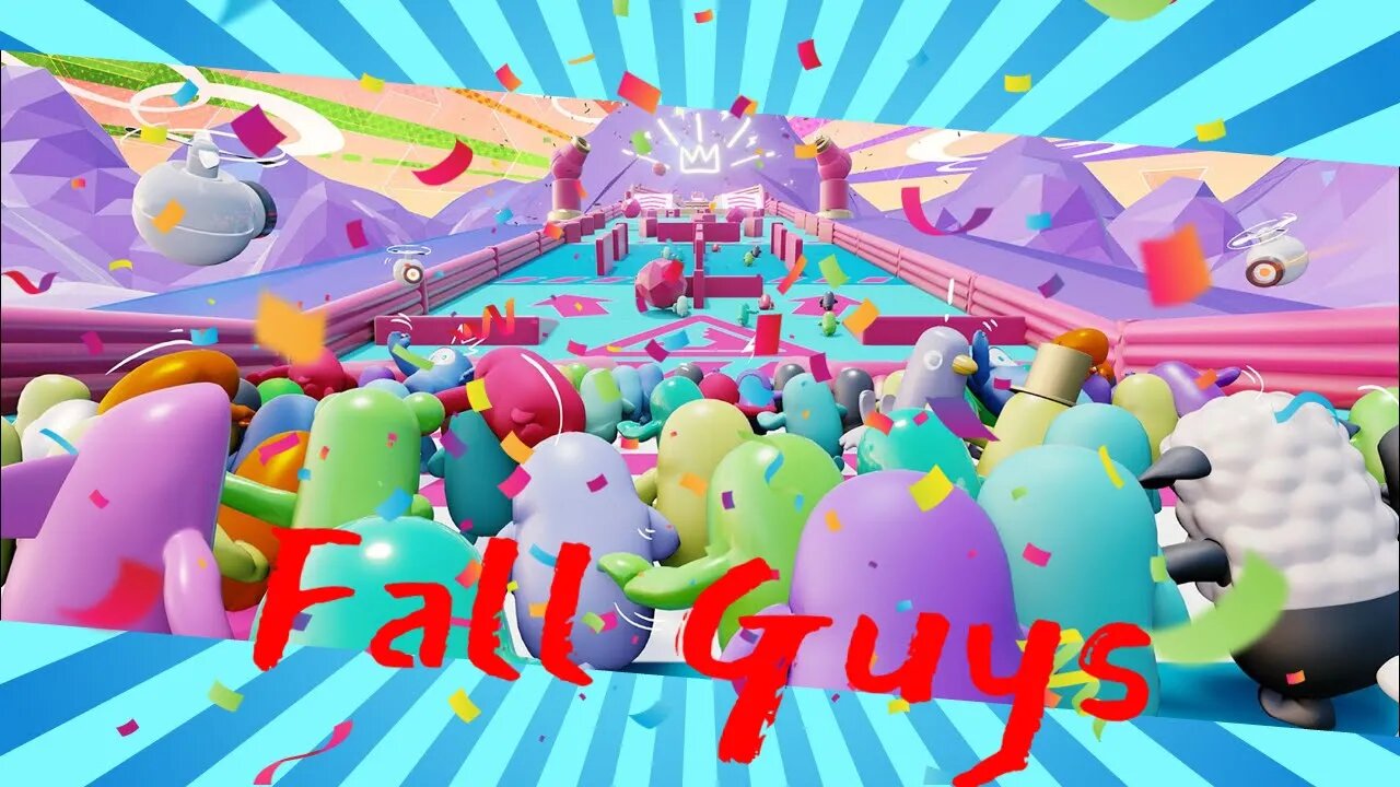 Falling Around In FALL GUYS!!!