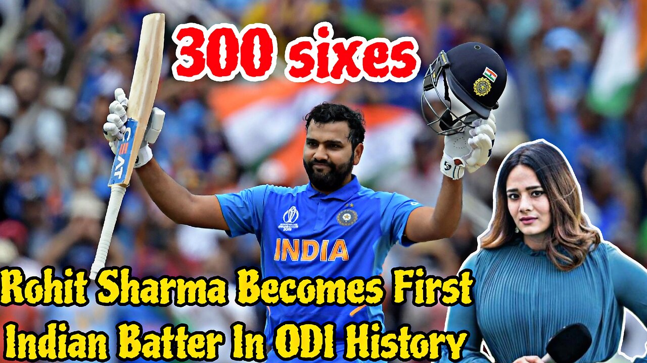 Cricket World Cup 2023: Rohit Sharma Becomes First Indian Batter In ODI History