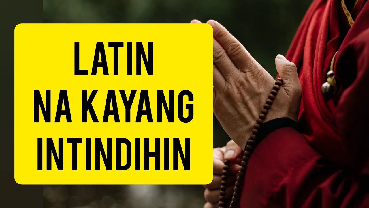 GENERAL ROUND DEVOTION PRAYER | LATIN NA KAYANG INTINDIHIN