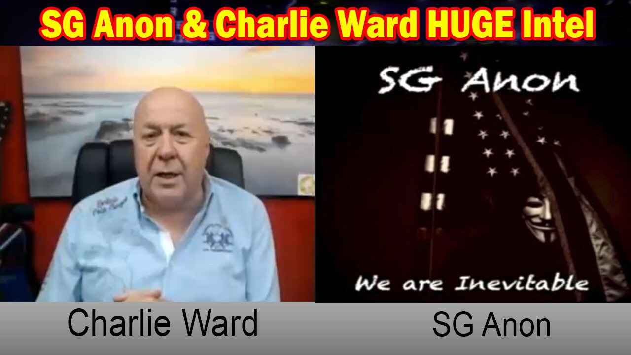 SG Anon & Charlie Ward HUGE Intel: "SG Anon Update, November 20, 2023"