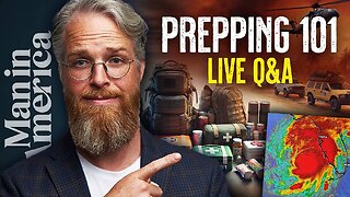 LIVE Q&A Disaster Prep 101 - Food, Water, Energy & More w Clayton Llewellyn