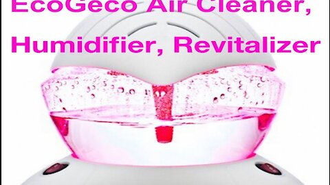 EcoGecko Air Cleaner, Humidifier, Revitalizer Unboxing