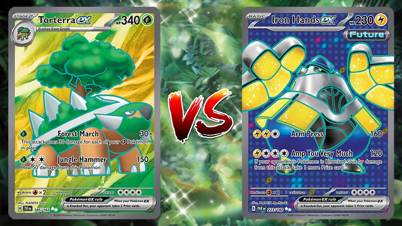 Pokemon TCG Live Torterra EX VS Miraidon Iron Hands EX!!