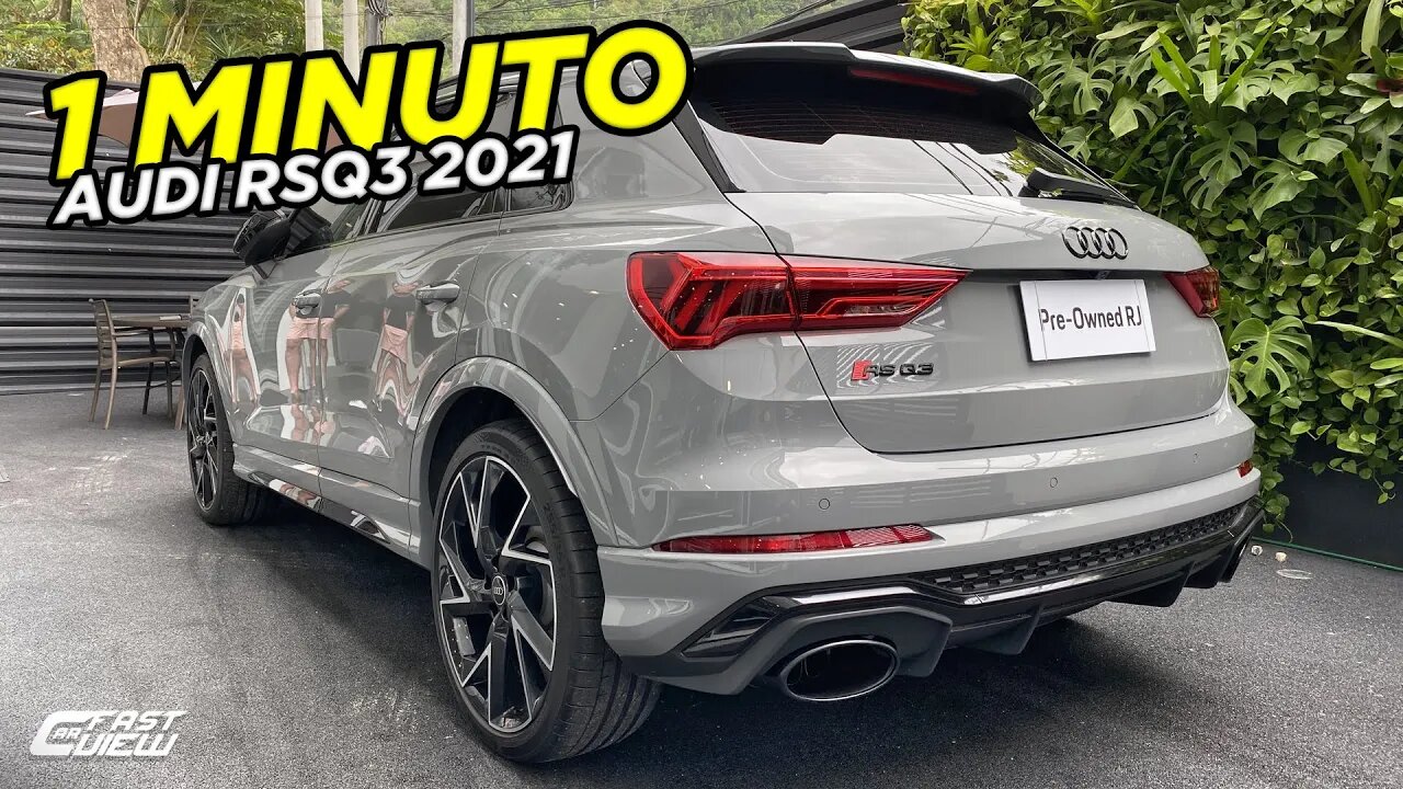 1 MINUTO COM O NOVO AUDI RSQ3 SPORTBACK 2021