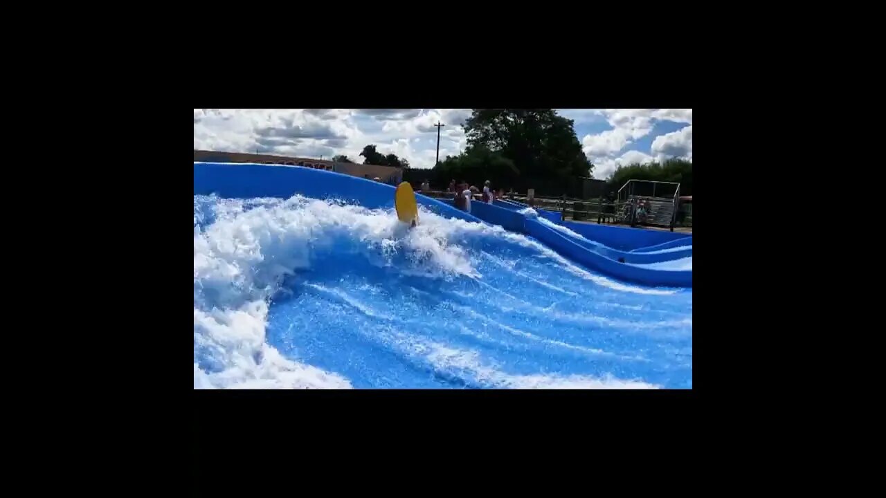 Outrageous wipeout video at Soak City, Kings Island (2022) #shorts