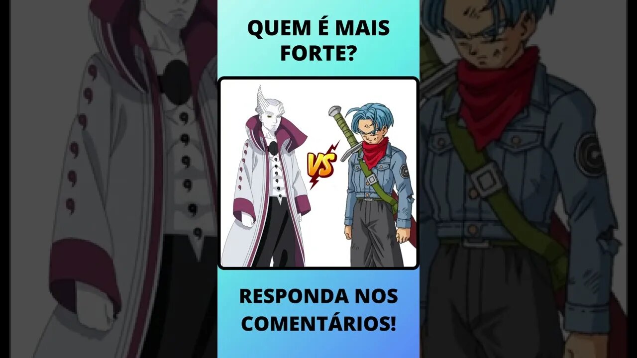 Qual o Personagem Mais Forte de Anime? #shorts