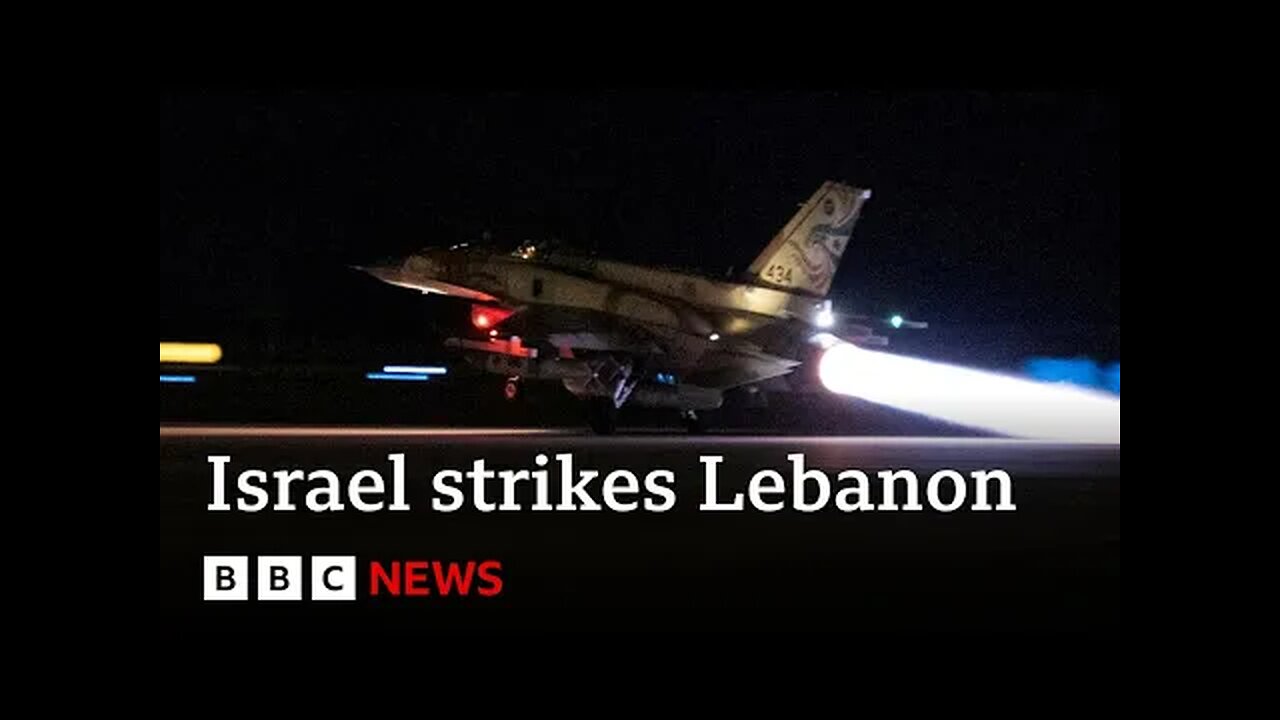 Israel says it hit 100 Hezbollah rocket launchers in Lebanon