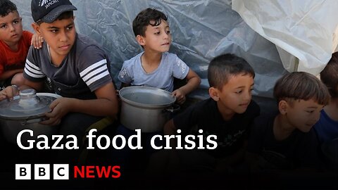 UN says people in Gaza are close to starvation - BBC News