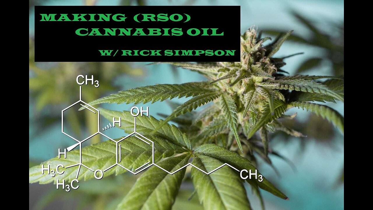 MAKING CANNABIS OIL w/ RICK SIMPSON