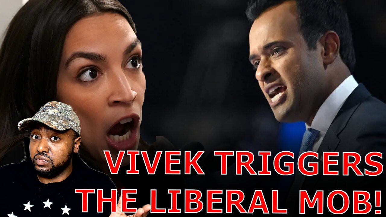 Vivek Ramaswamy DESTROYS AOC After She MELTS DOWN Over RNC Speech To Young And Black People