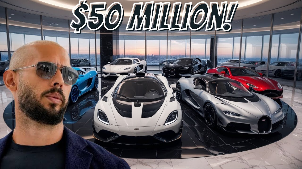 Inside Andrew Tate’s INSANE Car Collection!