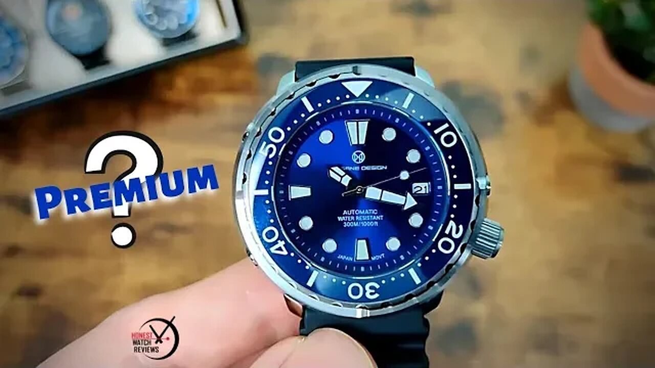 🐟 Pagrne Design PG1675 Seiko Tuna Homage 🐟 Honest Watch Review #HWR
