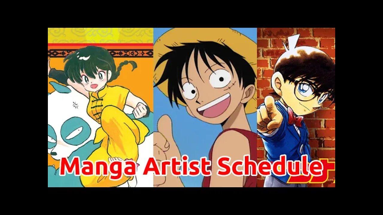 3 Manga Artist With Insane Work Schedules #manga
