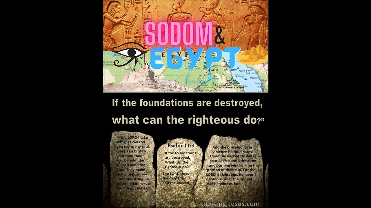 Ps Suzy Antoun-Israel in new era-SPIRITUALLY called SODOM & EGYPT-If foundation destroyed, what can