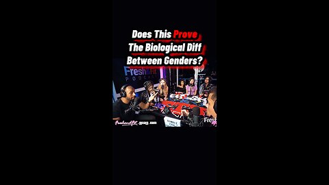 Did He Prove That There Is A Biological Difference Between Genders??